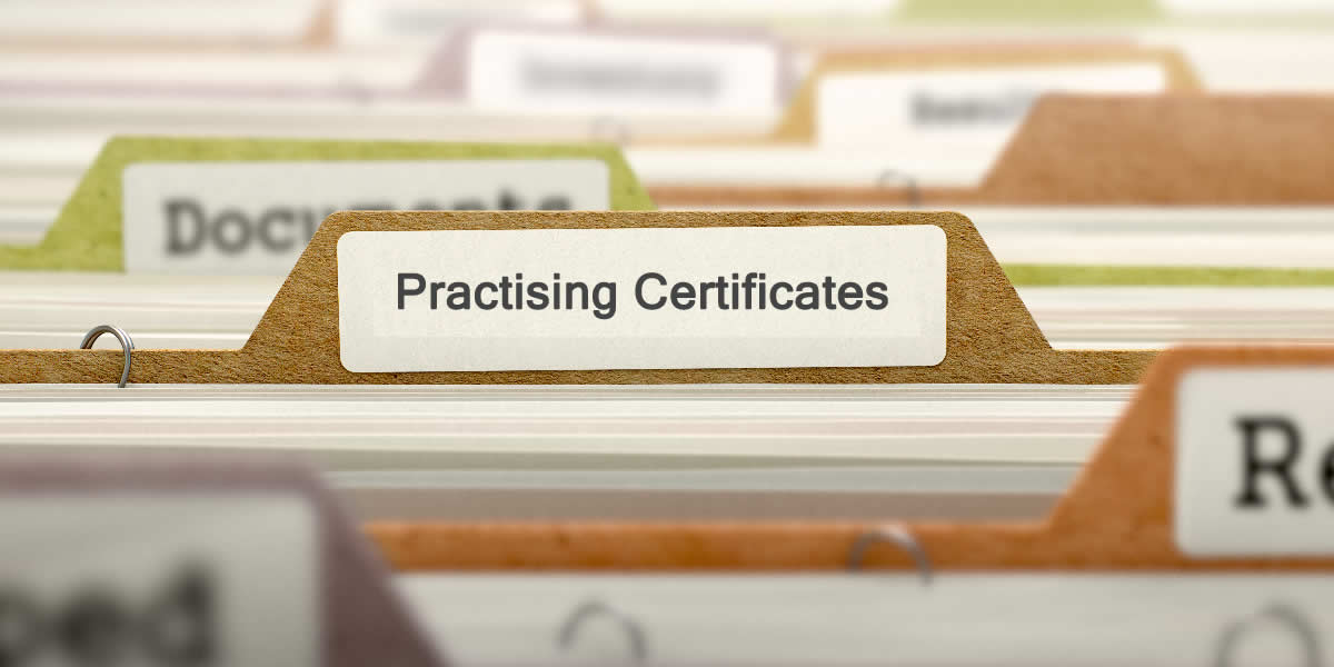 Practising Certificate Fees